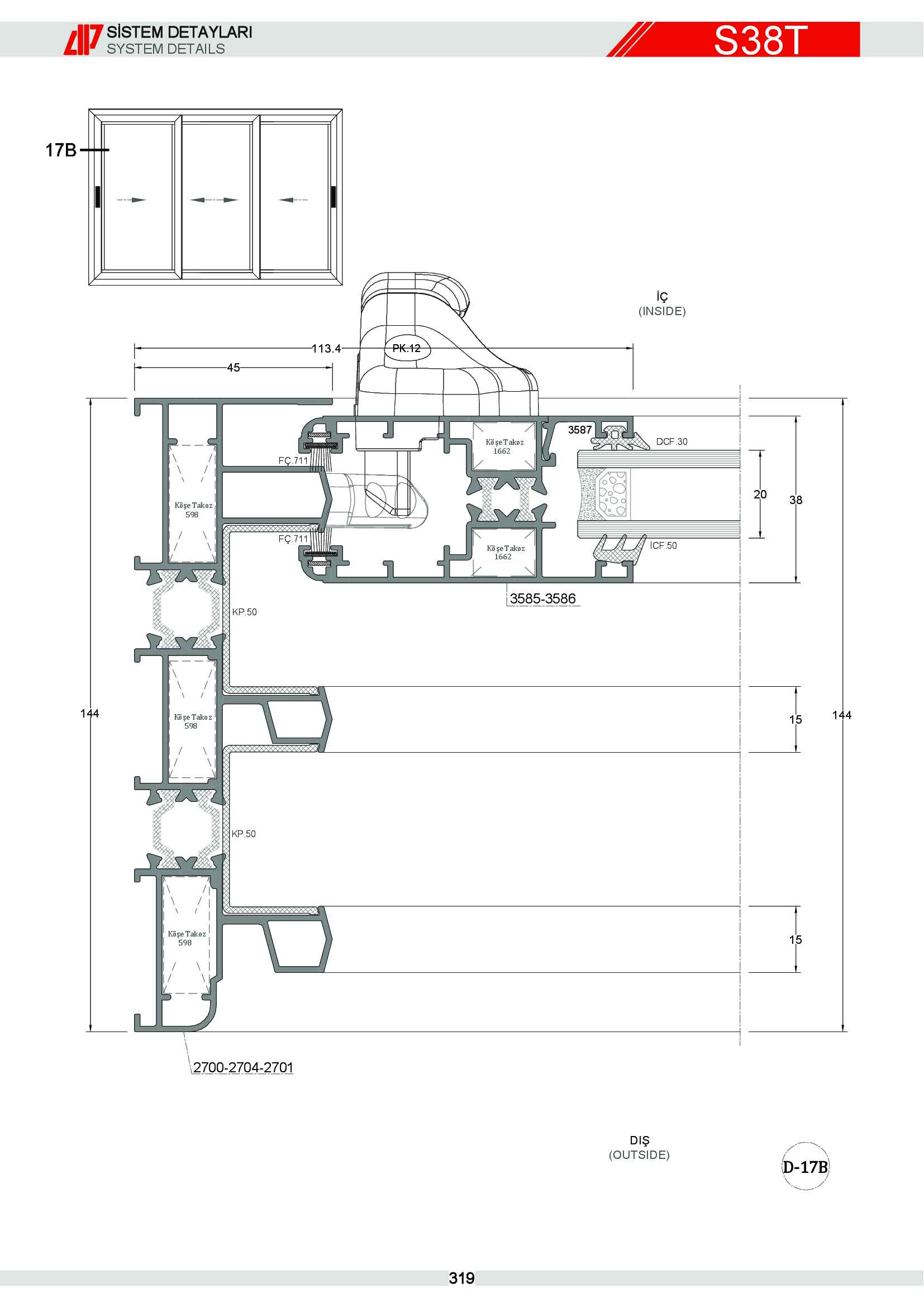 Sürme Yalıtımlı Alüminyum 54
